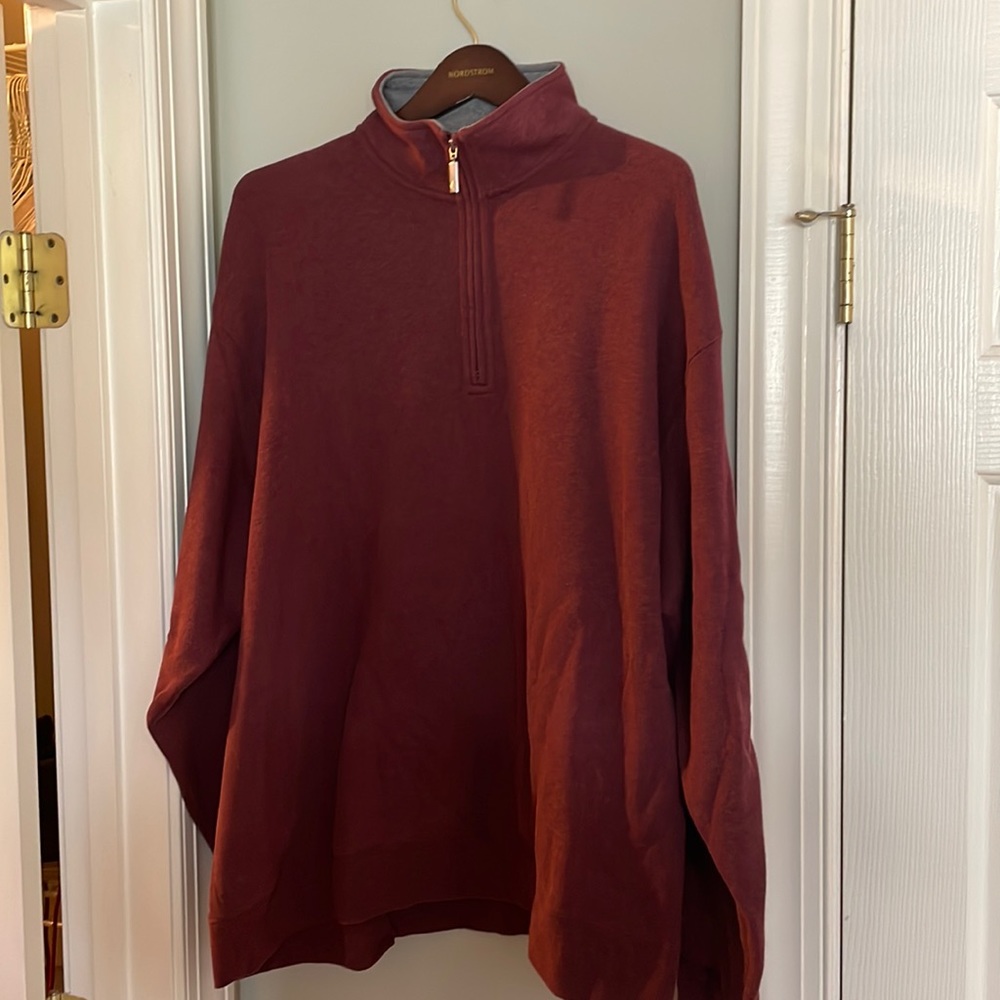 Mens Orvis Quarter zip pullover